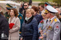 16.04.2025 Церемония перезахоронения у памятника Неизвестному солдату 